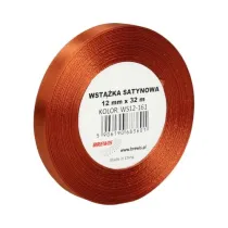 Brewis Wst��ka satynowa br�zowa 12mm x 32m