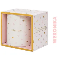 Be-Happy Gifts Kubek prezentowy z napisem Weronika