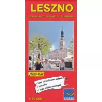 Mapa turystyczna - Leszno 1:15 000