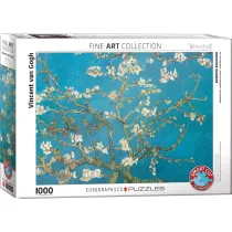 Puzzle 1000 el. Kwiat migda�owy Van Gogh Eurographics