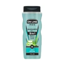 On Line el pod prysznic 3w1 Men Light Azure 410 ml
