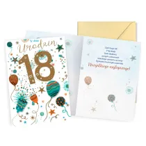 Kukartka Karnet Urodziny 18