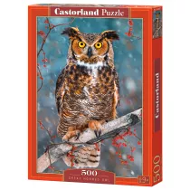 Puzzle 500 el. Wielka rogata sowa Castorland
