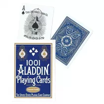 1001 Aladdin, karty do gry, niebieskie Fournier