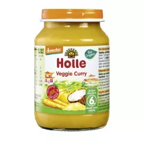 Holle Obiadek Wegetariaskie curry z mleczkiem kokosowym po 6. miesicu 190 g Bio