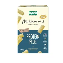 Byodo Makaron proteinowy (semolinowy z dyni�) rurka makkaroni 400 g Bio