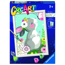 Malowanie po numerach CreArt - Pi�kny kr�liczek Ravensburger