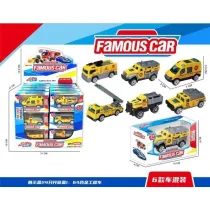 Auto metalowe MIX Merkpol
