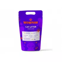 WowPaw wirek dla kota bentonitowy lawendowy
