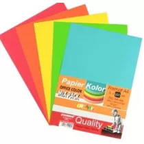 Penword Papier kolorowy A4 5x100 arkuszy