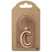 If Metalowy brelok do kluczy litera C Keyring