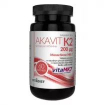 Vitadiet Akavit  Witamina K2 200 Iu - suplement diety 60 kaps.