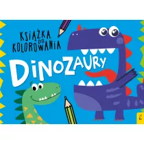 Ksika do kolorowania. Dinozaury