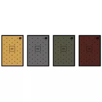 Interdruk Brulion A5 Soft Touch Chess kartka, 70g 64 kartek
