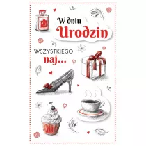 AbCard Kartka okoliczno�ciowa Urodziny PS01