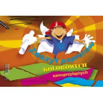 Kreska Zeszyt papier�w samoprzylepnych kolorowych A4