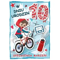 Armin Style KARNET URODZINY 10 B6 Z KOP AS GM-1097 FOL