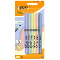 Zakre�lacz Grip Pastel mix 6 szt BIC