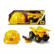 CAT Wywrotka/spychacz + kask Funrise Toys