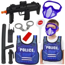 LeanToys Zestaw policyjny + akcesoria