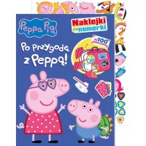 Po przygod z Pepp. winka Peppa. Naklejki na numerki