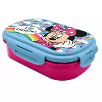 Pudeko niadaniowe + sztuce, 21x14x6cm Minnie Mouse MN30016 Kids Euroswan