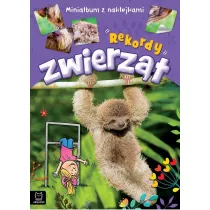 Rekordy zwierz�t. Minialbum z naklejkami