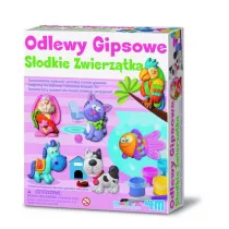 Zestaw kreatywny Odlewy gipsowe Zwierzaki RUSSELL 3539 4M