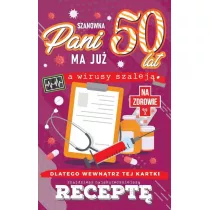 Yeku Karnet Urodzinowy z recept� 50 JCX-050
