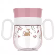 Mepal Kubek dziecicy treningowy do nauki picia Mio Fairy Garden 108018065406 200 ml