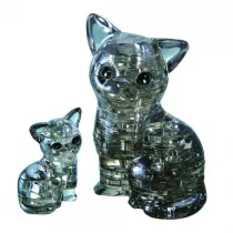 Puzzle 3D 49 el. Crystal Kotki Bard Centrum Gier