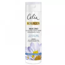 Celia Kolagen mleczko do oczyszczania twarzy i demakijau oczu wietlik 200 ml
