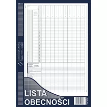 Michalczyk i Prokop Druk Lista obecnoci A4