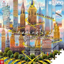 Puzzle 1000 el. Tytus Brzozowski Nowy Jork / New York Good Loot