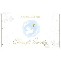 Armin Style ZAPROSZENIE CHRZEST 160X95 AS ZP-102 OP10SZT FOL