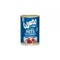 Wow Cat Senior Wild Kaninchen - dziczyzna z krlikiem dla kota seniora 400 g