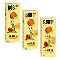 Bob Snail Galaretka Jabko-gruszka-cytryna Zestaw 3 x 27 g