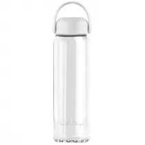 Vialli Design Szklana butelka na wod Fuori biaa 30220 540 ml