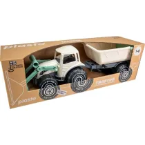 Traktor z adowaczem i przyczepk 57cm Plasto