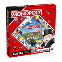 Puzzle 1000 el. Monopoly Board Polska jest piękna Winning Moves