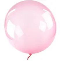 Balon Bubble r�owy