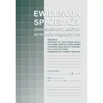 Michalczyk i Prokop Ewidencja sprzeda�y zawolnionych z akcyzy... 305-1