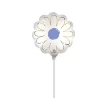 Balon foliowy Mini Shape purple daisy