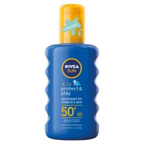 Nivea Sun Kids Protect & Play nawilżający spray ochronny na słońce dla dzieci SPF50 200 ml