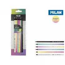 Milan Kredki o��wkowe Big Lead Sunset 1522 okr�g�e 6 szt.