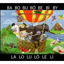 Obrazkowe sylaby BA LA
