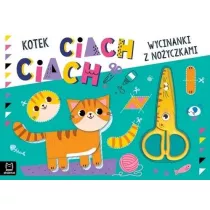 Wycinanki z noyczkami. Kotek ciach, ciach!