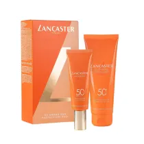 Lancaster Zestaw Sun Care balsam bezolejowy do cia�a SPF50 + emulsja wyg�adzaj�ca SPF50 2 szt.