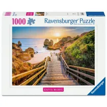 Puzzle 1000 Stairway to Camilo Beach, Algarve Ravensburger