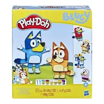 Play Doh zestaw kostiumy Bluey i Bingo 11 tub Hasbro
